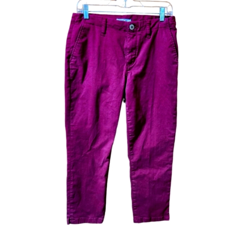 STS Blue cropped ankle Gigi mid rise stretch pants